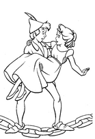 coloriage peter pan et wendy